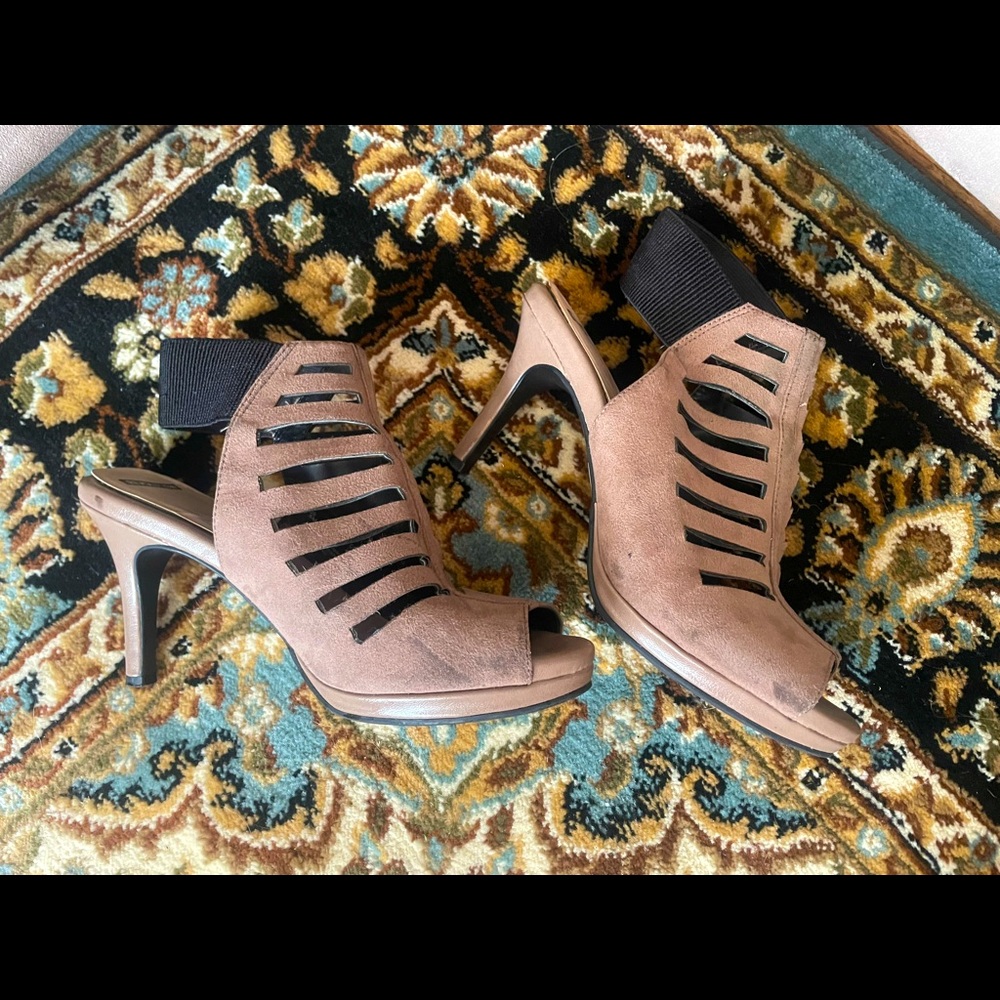 Revolution! Stiletto Booted Heels. Sleek Statement Design Comfortable Empowering